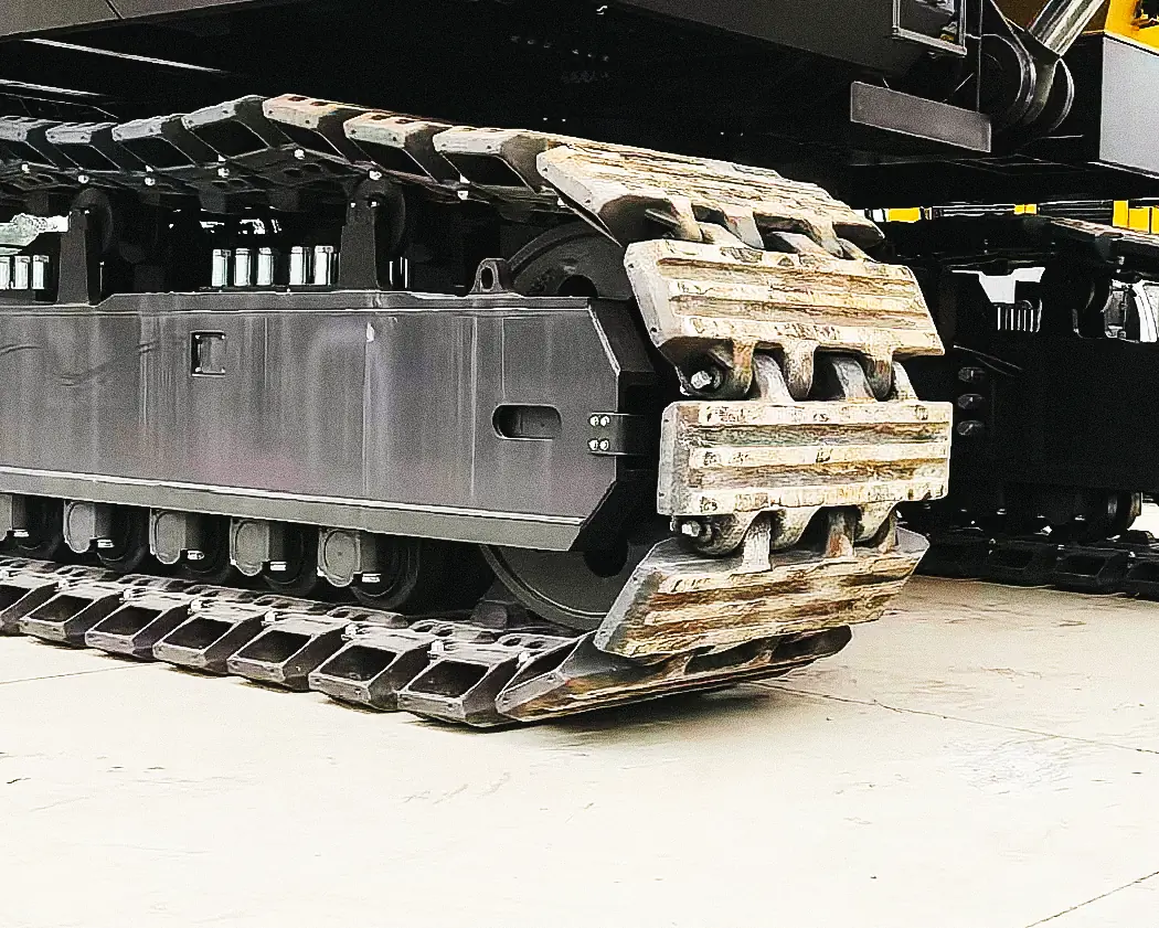 Excavator undercarriage components