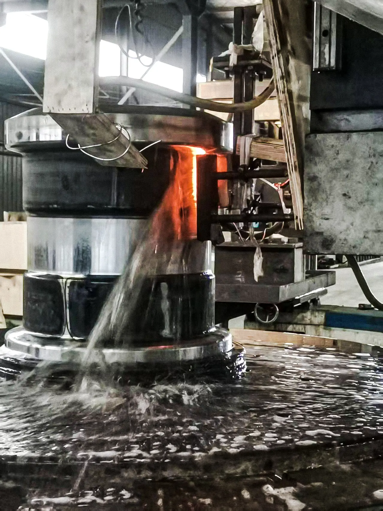 Induction hardening process