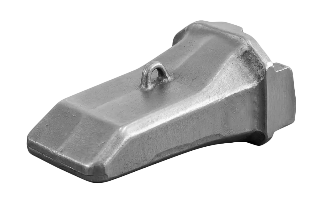 Mining bucket tooth used in ground engaging tool selection